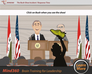 Bush Shoe Incident - The Brain game bush3 300x240 Bush Shoe Incident The Game