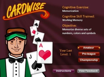 cardwise All Brain Games Are Created Equal?